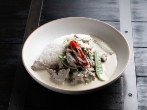 Green curry w/rice