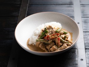 Panang Curry w/rice